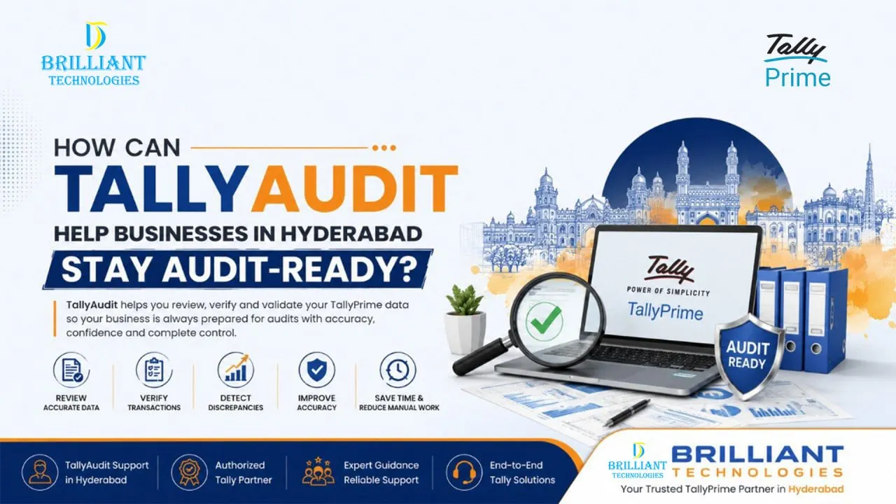 TallyAudit in Hyderabad helping businesses stay audit-ready with TallyPrime