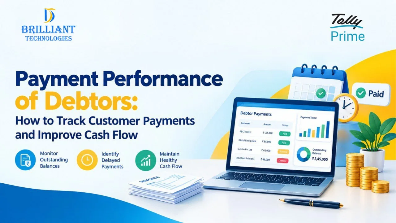 Payment Performance of Debtors – TallyPrime Hyderabad